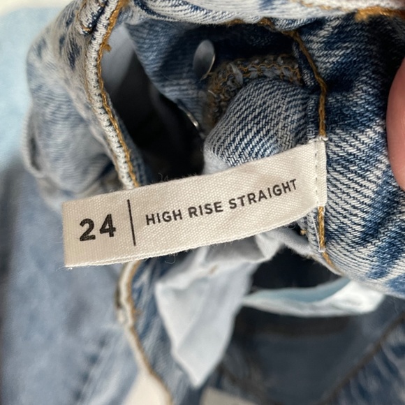 Pacsun jeans size 24 or 0 straight leg - Picture 2 of 6
